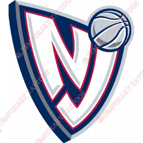New Jersey Nets Customize Temporary Tattoos Stickers NO.1104